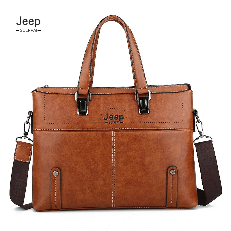 Buy 2018 Hot jeep Briefcase Bags Business Laptop Tote