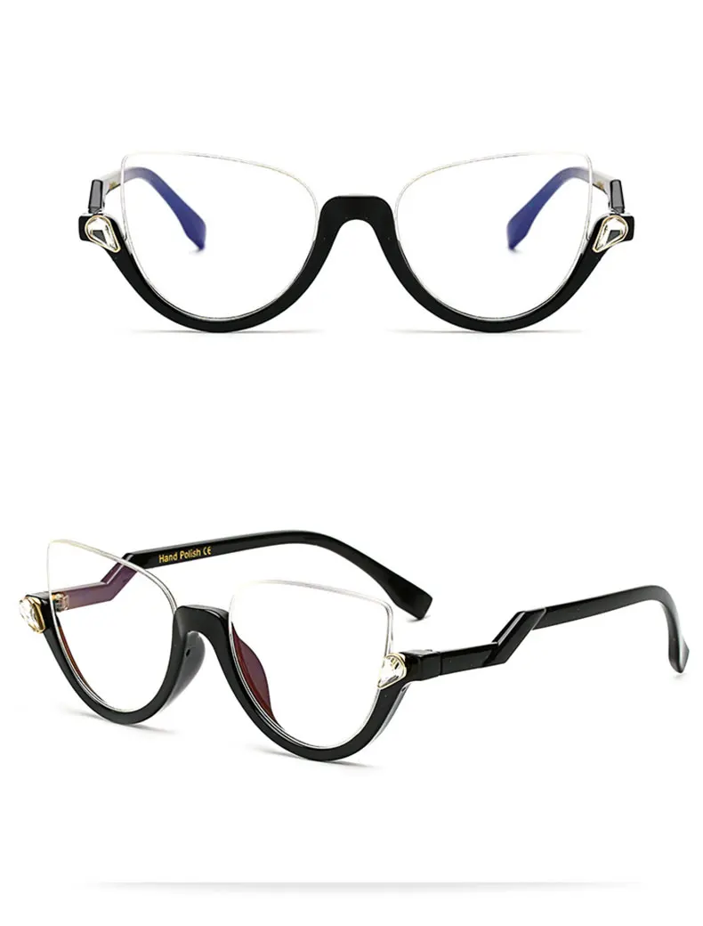 RFOLVE ins весьма популярен; Стиль пикантные полуботинки оправа «кошачий глаз», очки с оправой Для женщин летние солнечные очки модные высокое