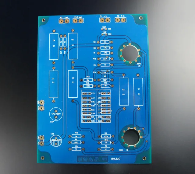  LITE CT2 PCB Rohr Phono Verstärker PCB Leeren Platine MM gilt