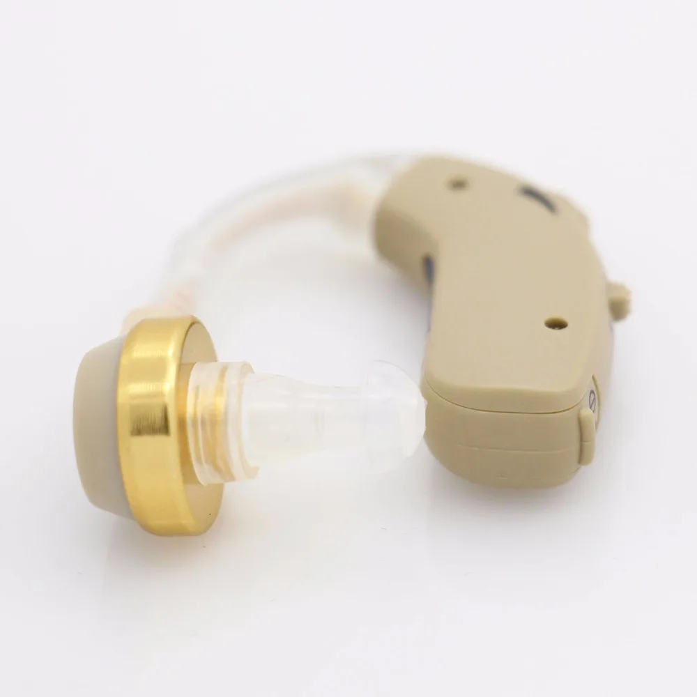 

2PCS arrival AXON Behind Ear style Hearing Aid sound voice amplifier ear Hearing Aids aparelho auditivo F-137 deaf aids