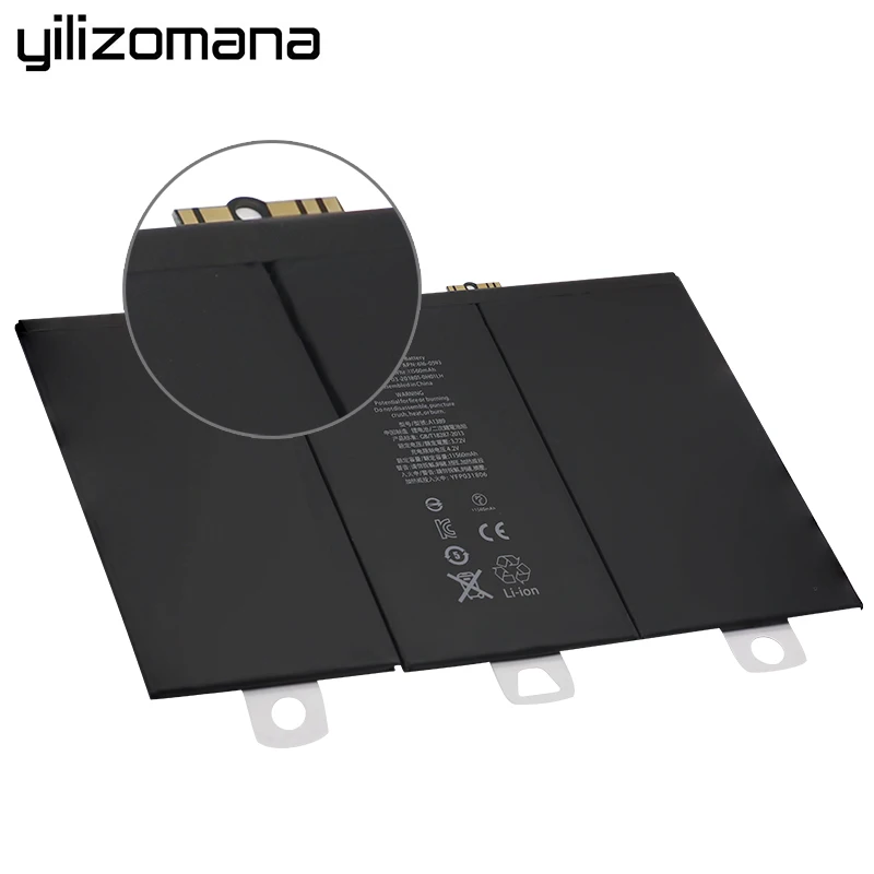 Yilizomana для iPad 3/4 3rd A1403 A1416 A1430 A1433 A1459 A1460 11560 мА/ч, A1389 iPad Батарея с ремонтными инструментами