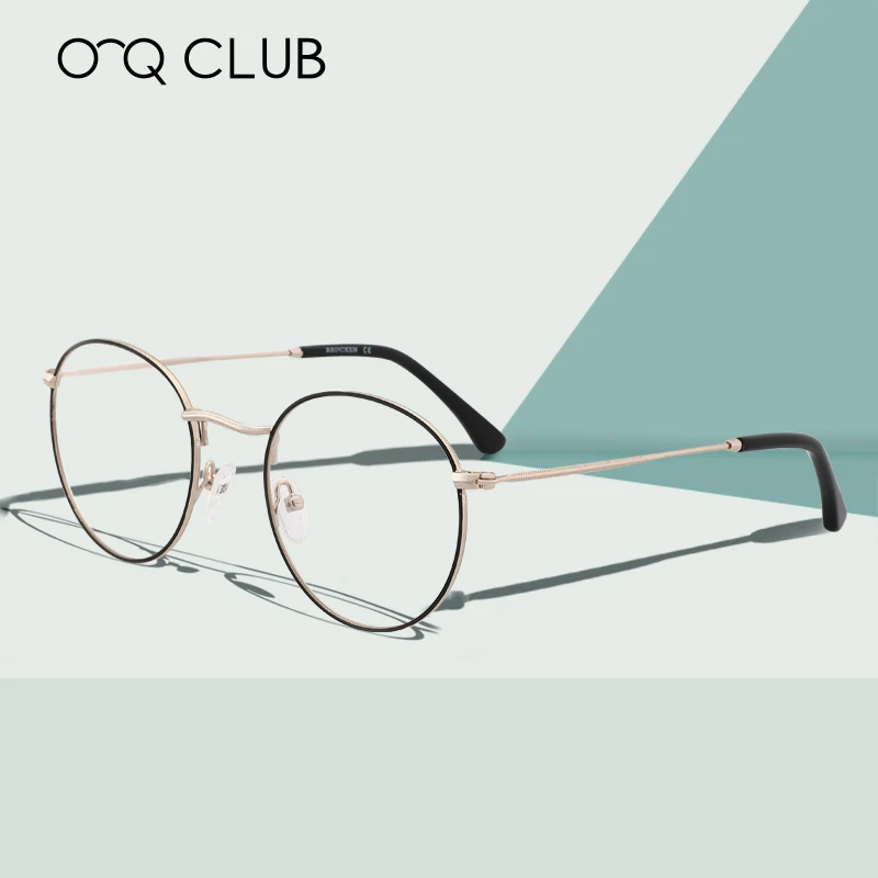 

High Quality Round Glasses Frame Men Women Vintage Prescription Eyeglasses Myopia Optical Frames Spectacles Retro Eyewear