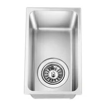 PS-3017 нержавеющая сталь 304 мини небольшой одиночный слот салун автомобиля раковина рисунок утолщение 32*19