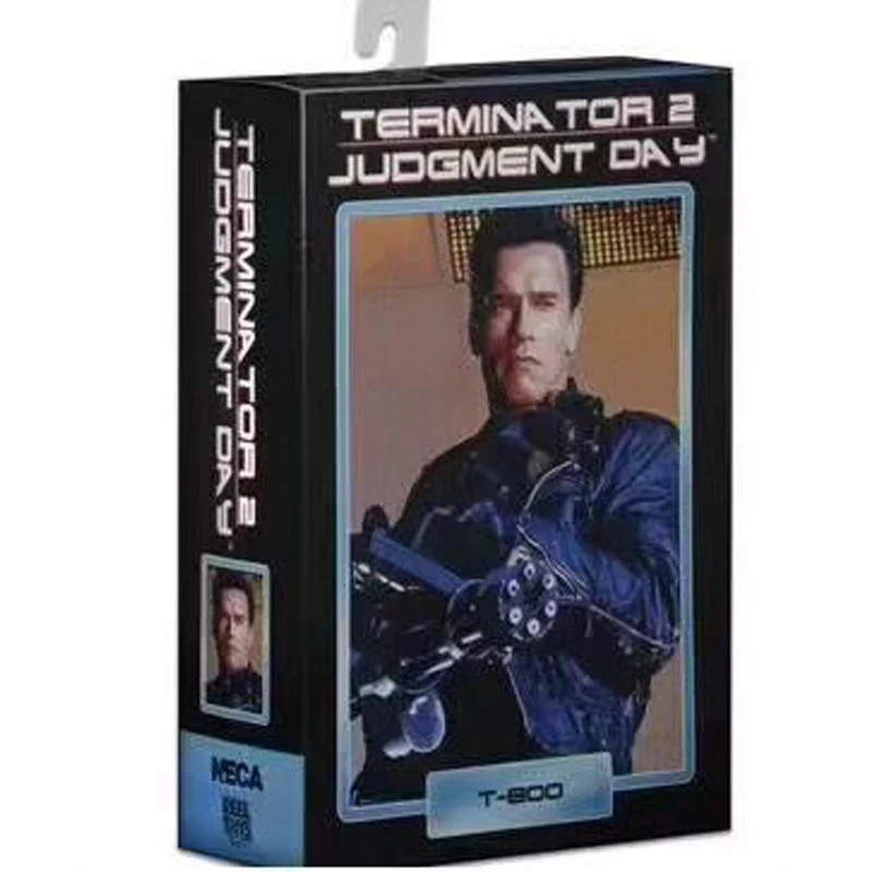 Экшн фигурка NECA Terminator 2 Коллекционная модель из ПВХ 7 дюймов 18 см|Игровые фигурки и