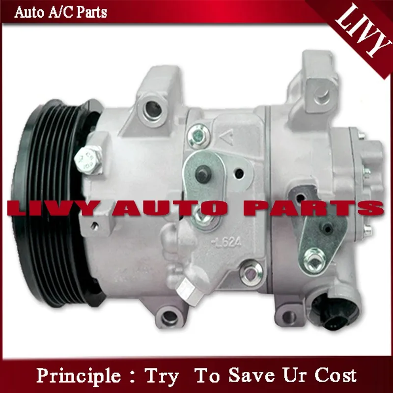 3 6SEU14C AC Compressor for Toyota Corolla XRS L4 2.4L 2009-2011 88310025208 4447260-1493 447260-1494 447260-1495 447260-1496