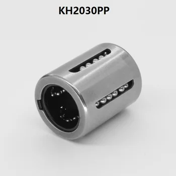 

100pcs/lot KH2030PP mini linear ball bearings pressing linear bushing for 20mm shaft rail cnc router 20x28x30 mm KH PP