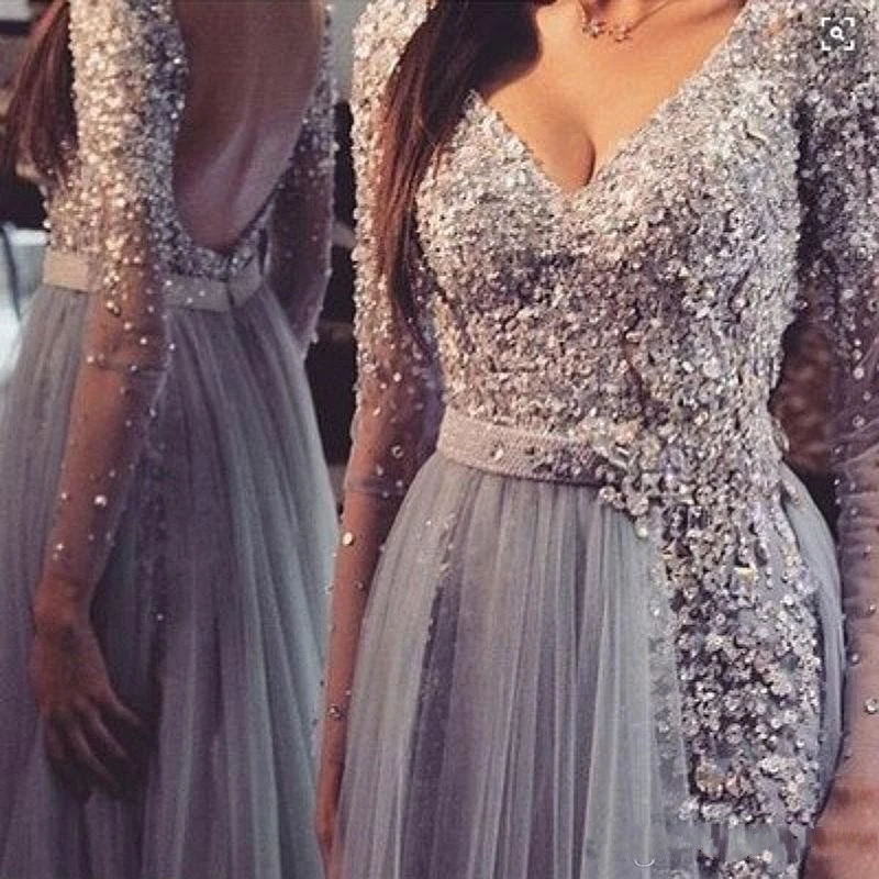 long dress modern 2018