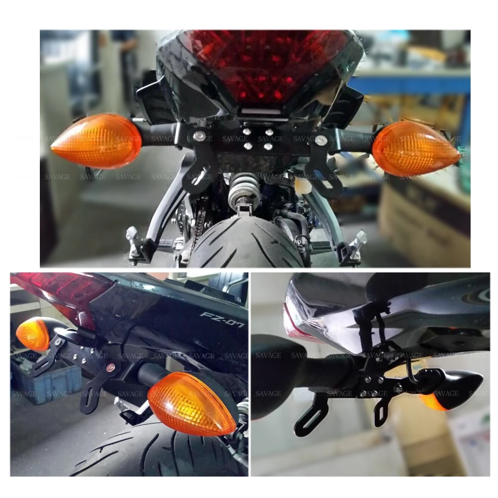 Держатель рамки номерного знака для YAMAHA MT 07 MT07 FZ07 2014 2020 2017 2018 2019 MT/FZ подставка
