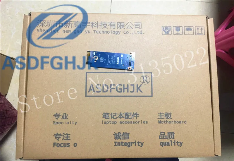 

LS-B163P For Acer for Aspire E5-511 E5-521 E5-531 E5-571 Battery Charger Connector Board Z5WAH 100% Test ok