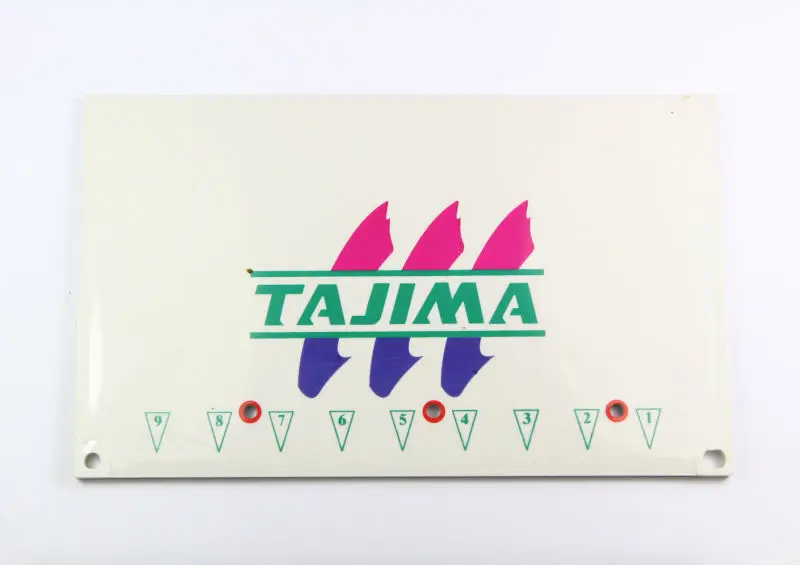

TAJIMA EMBROIDERY MACHINE FACE COVER FOR 9 NEEDLE TFGN MACHINE