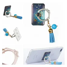 Держатели и подставки для мобильных телефонов для iphone 5S 6 S 7 8 Plus x 360 градусов Металл палец кольцо держатель смартфон Finger Стенд держатель