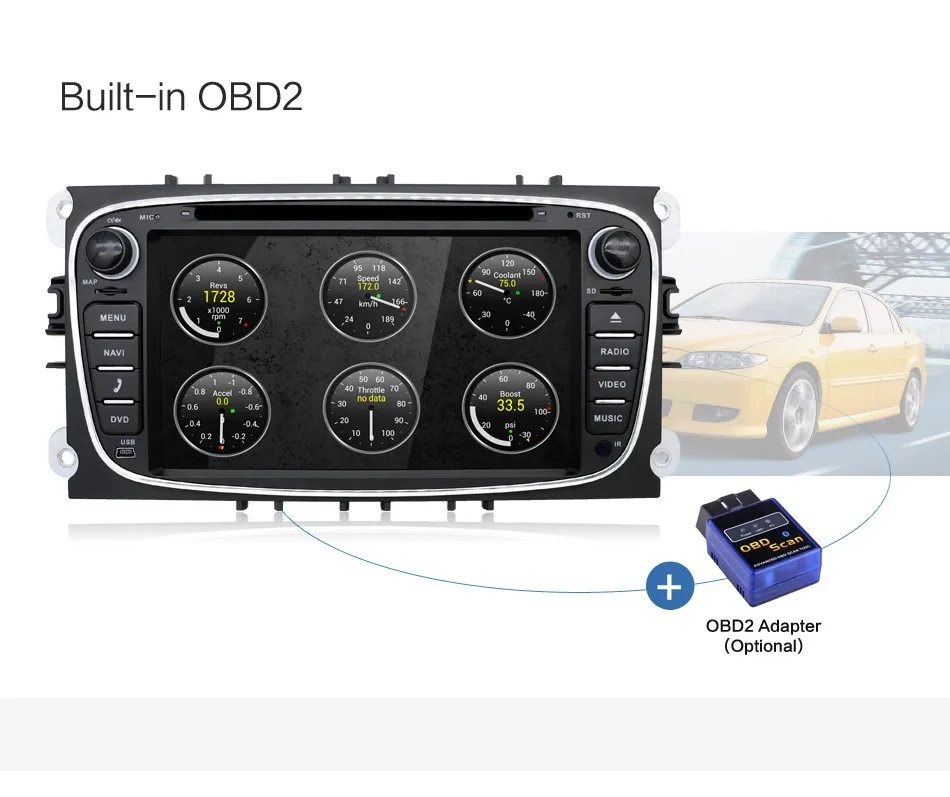 Excellent 2 din car radio gps Android 7.1 Car DVD for Ford Focus 2 Mondeo C-max S max Galaxy with Wifi 3G BT Audio Radio Stereo Head Unit 24 Excellent 2 din car radio gps Android 7.1 Car DVD for Ford Focus 2 Mondeo C-max S max Galaxy with Wifi 3G BT Audio Radio Stereo Head Unit 24