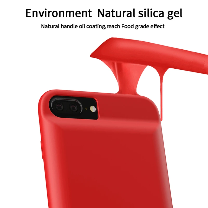 Расширенный чехол для аккумулятора телефона для iPhone 8/7/6s/6, портативный внешний аккумулятор, чехол для iPhone 8/7/6s/6 Plus, зарядное устройство