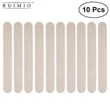 10 шт одноразовые деревянные восковые шпатели Smal/тонкое удаление волос, аппликаторы, профессиональные инструменты для спа-маникюра