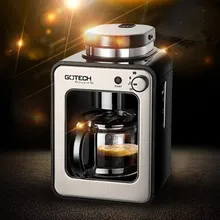 Капельная Кофеварка свежая молотая кофемашина мини стиль полностью автоматическая