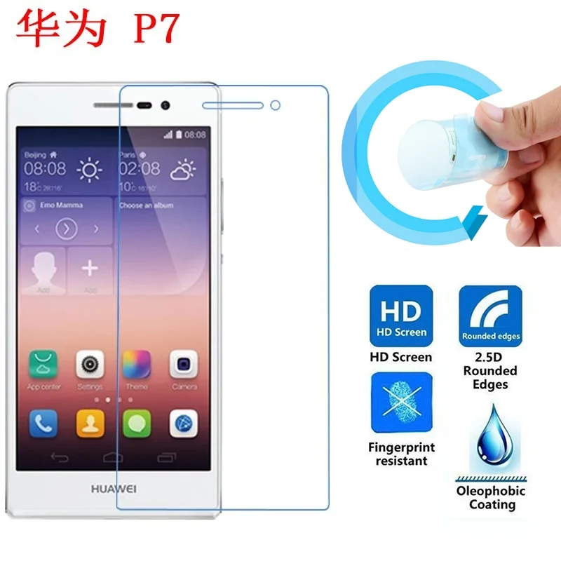 Huawei P7 Screen Protective Film, Ultra Thin Soft Pet Screen Protector