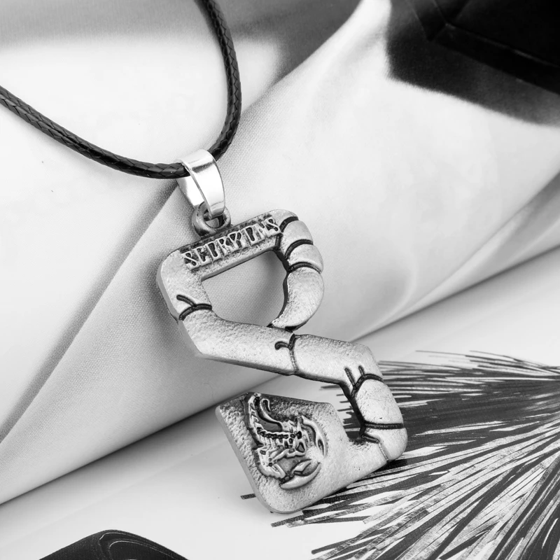 Rock Band ожерелье со скорпионами скорпионов металлический кулон AccessoriesJewelry для