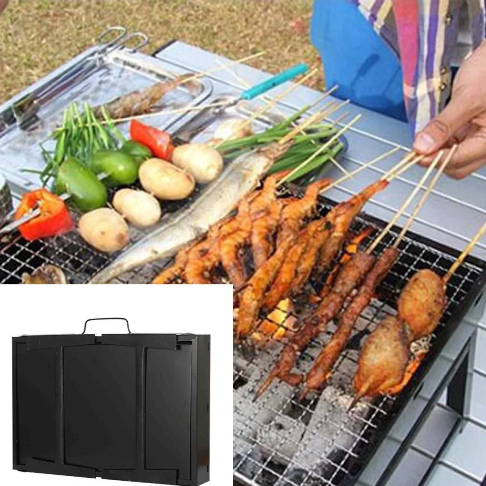 Behokic Handheld Folding Cold Rolled Steel Barbecue Portable Bbq Behokic Handheld Folding Cold Rolled Steel Barbecue Portable Bbq Charcoal Grill Pit For Outdoor Accessories On Aliexpress Alibaba Group