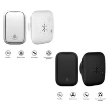 Cheap Wolf-Guard QX002 Wireless Waterproof Doorbell Home Security Welcome Self-Powered LED Indicator Smart Chimes Door bell 38 Songs Cheap Wolf-Guard QX002 Wireless Waterproof Doorbell Home Security Welcome Self-Powered LED Indicator Smart Chimes Door bell 38 Songs