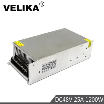 

Single Output Switching power supply 1200W 48V 25A Transformer 110V 220V AC TO DC48V SMPS for LED Light CNC Stepper Motor CCTV