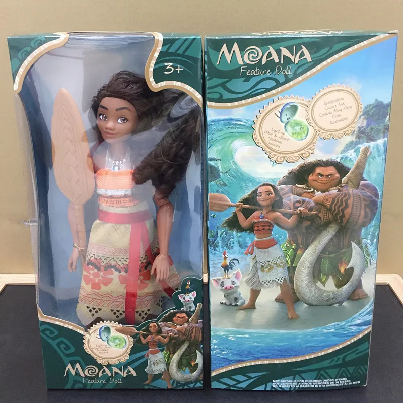 Vaiana Moana фильм Vaiana Моана принцесса Мауи главный туи Тала Heihei Pua фигурка украшения игрушки для детей подарок на день рождения