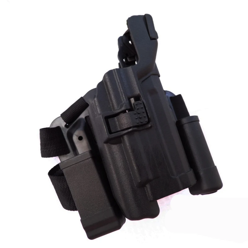 Pistola de ar Exército Militar Combate Pistola Gota Perna Coldre Caça Tático Tiro Airsoft Mão Direita Coxa hk Usp 3 Cheap Coldres