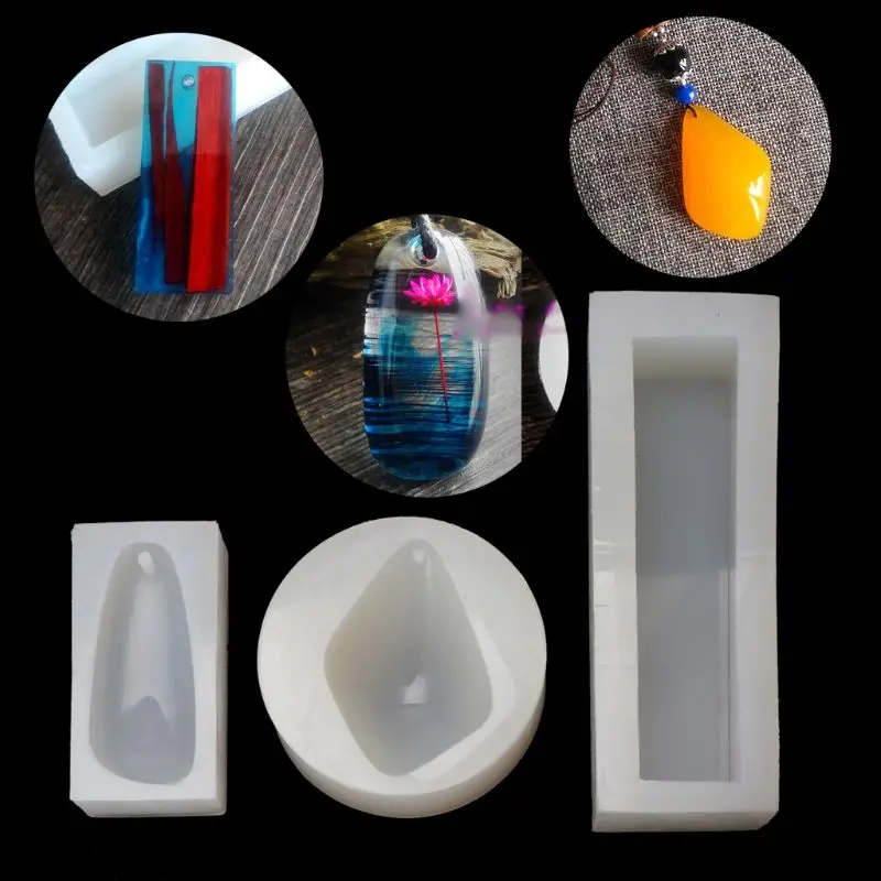 

Resin Pendant Silicone Mold DIY Resin Aurora Pendant Charm Making Jewelry Tools