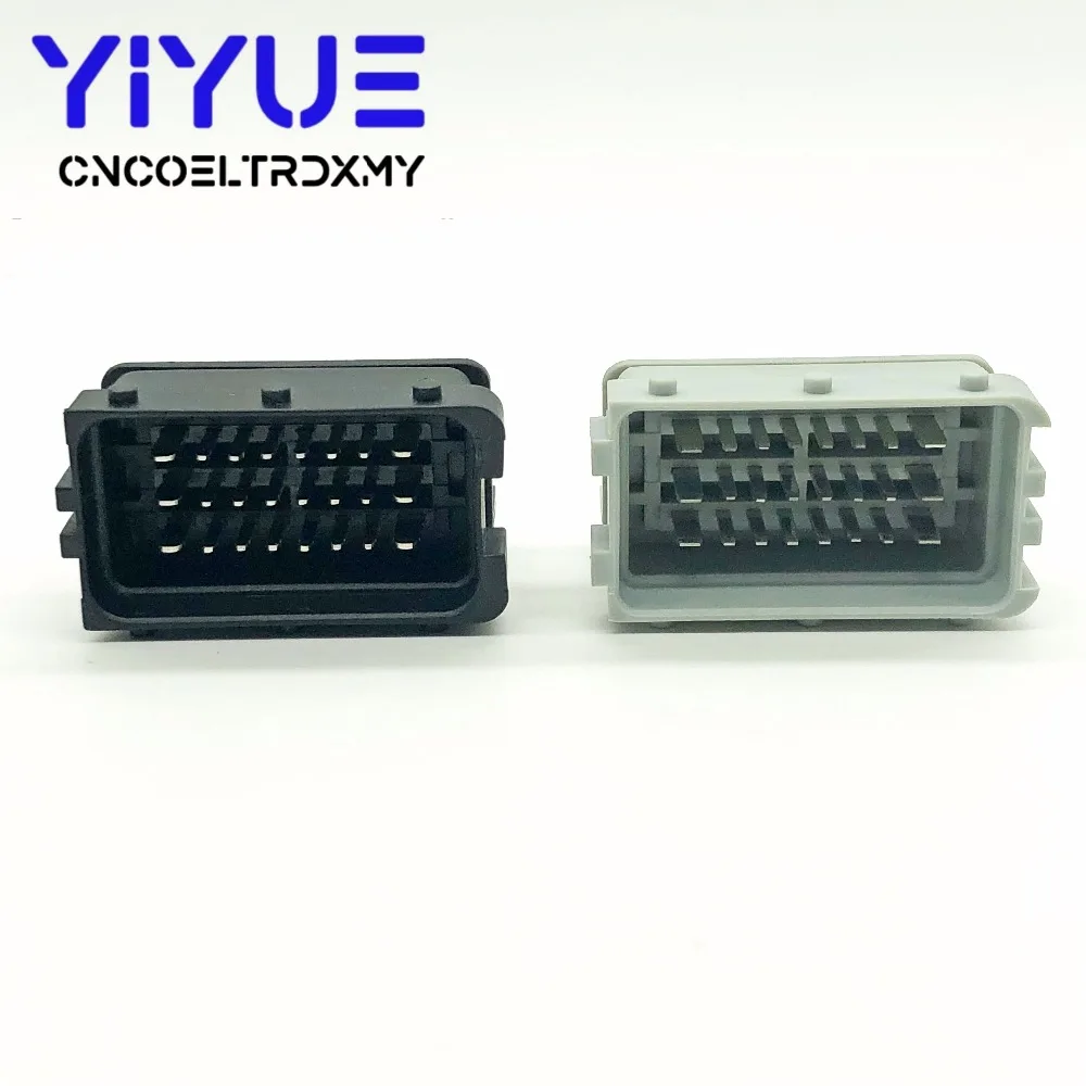 1 Set FCI ECU Connector 24 Pin 24 Way Male Housing Sealed Plug Socket HCCPHPE24BKA90F (2)