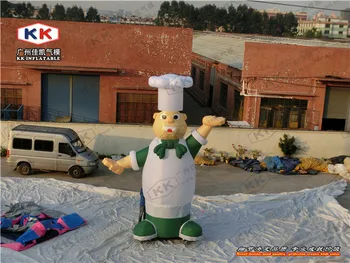 

Inflatable Chef Cartoon Cook Character for Restaurant Advertising