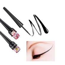 1x гелевая подводка для глаз с кистью Макияж Черный Водонепроницаемый Подводка для глаз delicador ojos lapis de olho maquiagem kosmetyki# y2