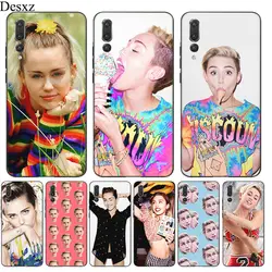 Чехол для мобильного телефона Desxz для huawei P30 P20 P9 P10 P8 Lite Pro P Smart Cover Miley Cyrus Shell TPU