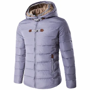 

2016 New Winter men 's hooded Coat cotton high-quality waterproof thickening Man Parkas warm cotton padded Coat D016