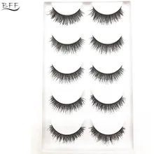 5 пара ресниц черные густые ресницы горячие продажи HW-27 Сочетание классические японские полная распродажа накладных ресниц