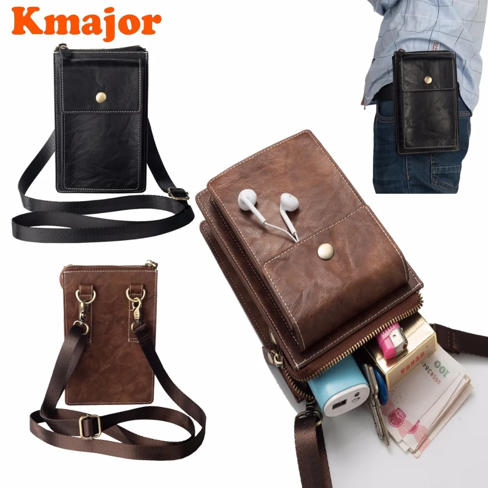 

PU Leather Men Sports Runner Waist Bum Bag Waist Packs Running Jogging Belt Pouch Zip Fanny Pack For Iphone 6 7 8 Plus XS MAX