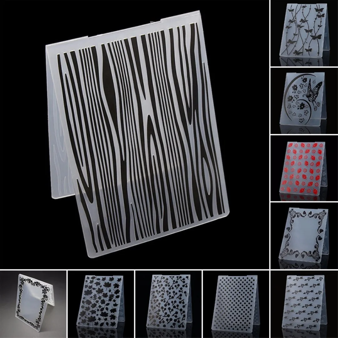 1pc Scrapbooking Dekor Stencil Embossing Folder Template Paper Album Making Tool New