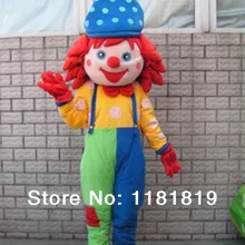 Талисман Прекрасный клоун талисмана обычай Необычные костюмы аниме косплей комплекты Mascotte тема маскарадный карнавальный костюм