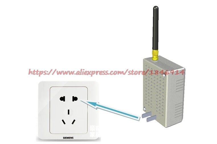 XS-7380A wireless temperature and humidity detector