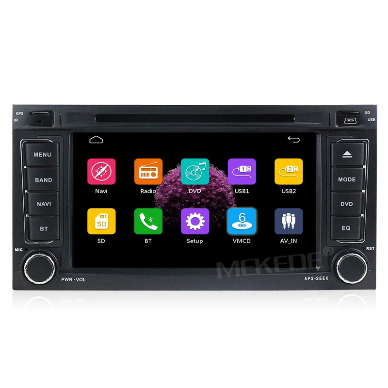 Sale Capacitive screen New UI car radio DVD 2din for Volks wa gen VW Touareg T5 Transporter Multivan 2004-2011 3G Stereo system 7
