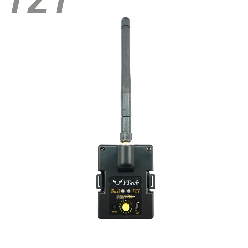 

2020 4-In-1 STM32 Multiprotocol TX Module with Case for FRSKY IRX4 Plus 2.4G CC2500 NRF24L01 A7105 CYRF6936