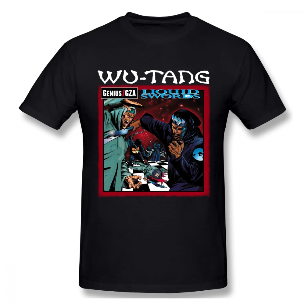 Мужская клановая футболка Liquid Swords Wu Tang большой размер 5XL | одежда