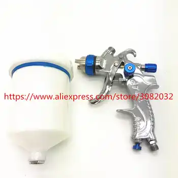601 spray gun HVLP SPRAY GUN gravity feed tainless steel nozzle 1.4mm 1.7mm 2.0mm auto Car face Paint spray gun