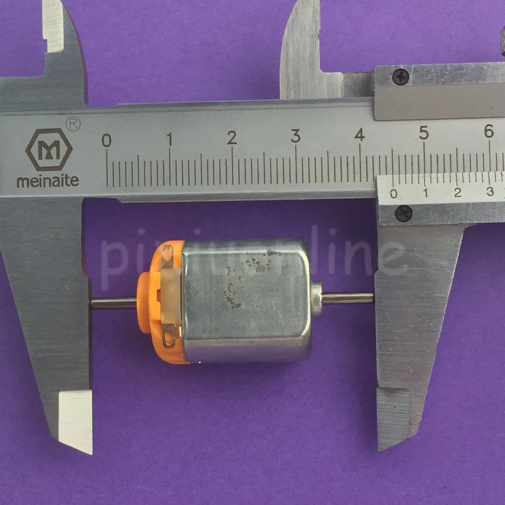 1 шт. J248Y микро 130 dc-двигатель двойной выход двигатель вала 3 В 15000 об/мин DIY модель машины