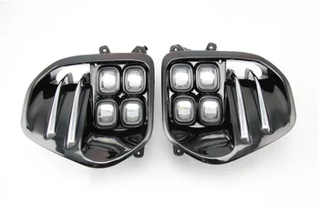 

LED Fog Light Lamp Daytime Running Light Set For KIA Sportage QL kx5 2016 2017+ Auto Car White LED DRL Light For KIA KX5