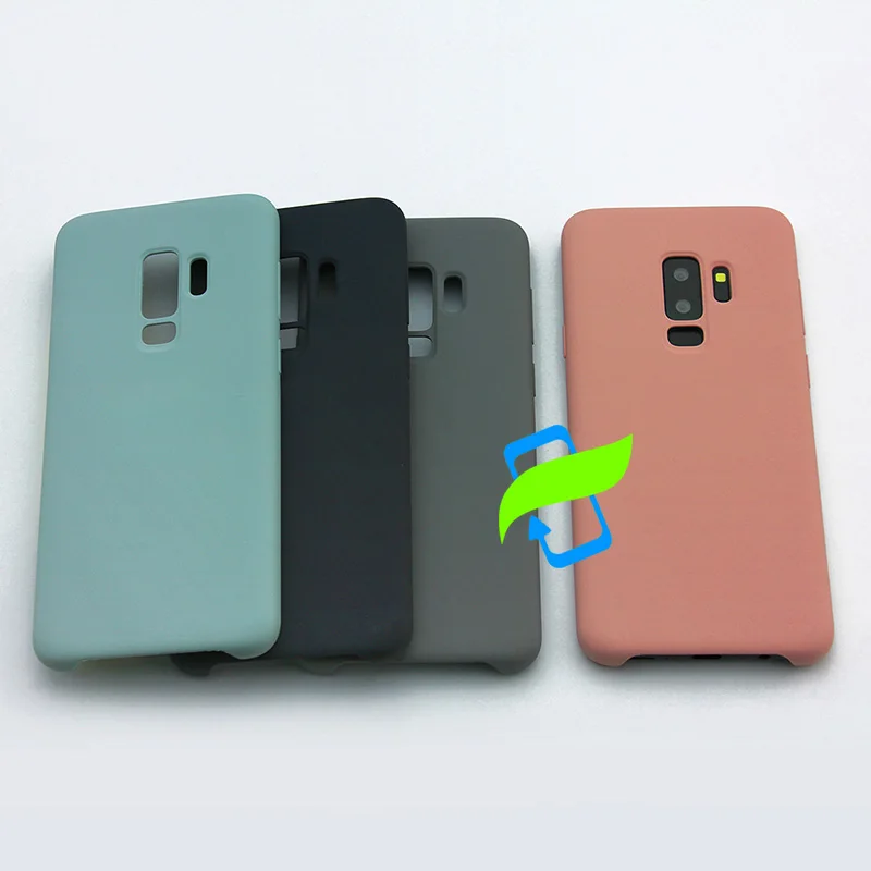 Новый чехол для Samsung Galaxy S8 жидкий силиконовый защитный SAMSUNG S9 Plus + задней