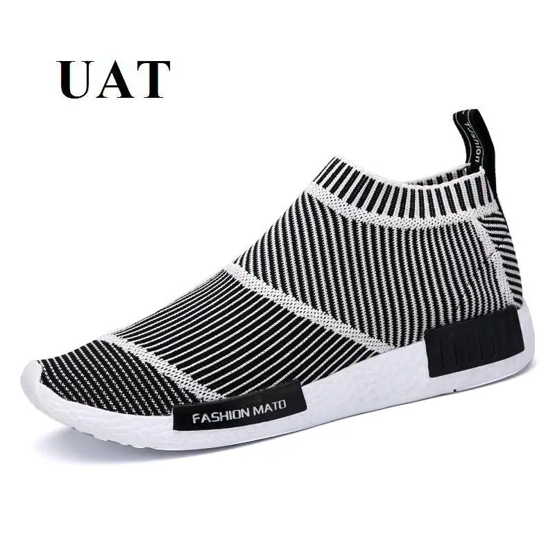 

Light men sport shoes Breathable Sneakers new design 2017 summer running shoes slip-on Trainers Shoes Top quality