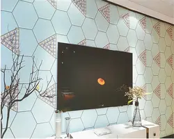 Beibehang современный минималистский абстрактный геометрический обои под Оленью кожу нетканые утолщенной стерео гостиная ТВ фоне обоев