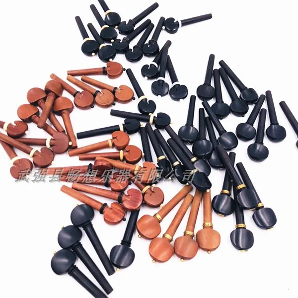 

4/4 Violin pegs,4pcs/one set of Natural rosewood pegs,fine workmanship