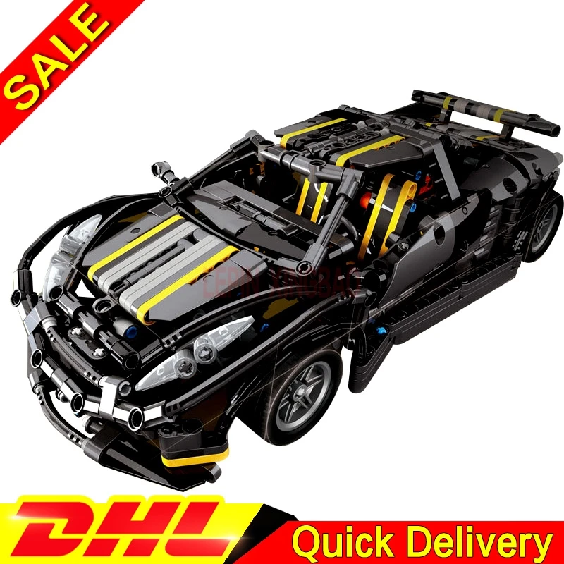 

XingBao 07002 1177Pcs Balisong Small Supercar Set MOC Kits The Children Educational Building Blocks Bricks leleings Toys Gift