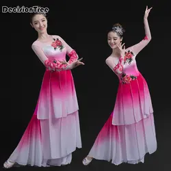 2019 новый китайский традиционный Женский Элегантный hanfu fairy платье Китайский винтажный костюм для выступления Китайский древний костюм