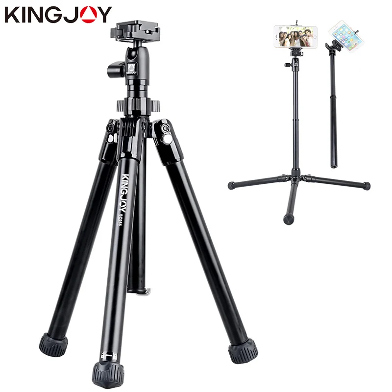  KINGJOY Official SC056 Mini Tripod For Camera With Selfie Stick Holder Tripod For Phone Gorillapod 